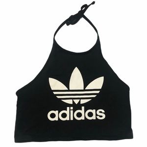 adidas halter crop top